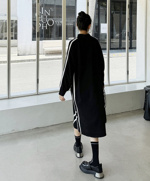 Line Zip Dress